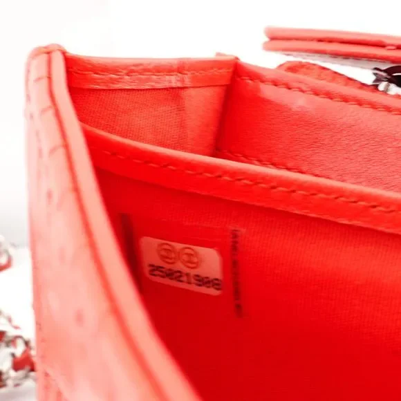 CHANEL Lambskin Chevron Boy Long Flap Wallet on Adjustable Chain - Picture 7 of 8